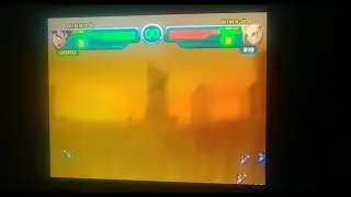 DragonBall Z Budokai King Kai Fistx5 Goku Charged Power Attacks Android 18 into Rocky Mountain Ryona
