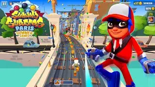 SUBWAY SURFERS GAMEPLAY PC HD 2024 - PARIS SUMMER GAMES - SUPER JAKE KICK OFF BOARD