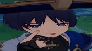 1 hour of silence occasionally broken up by wanderer roasting you | Genshin Impact