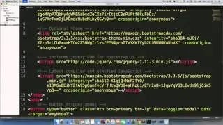 How to add a Modal using Bootstrap's JavaScript