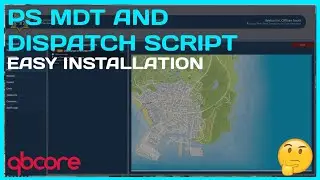 QBCore MDT Script - Installation | PS-MDT & Dispatch | MDT for Police, EMS | MJ DEVELOPMENT