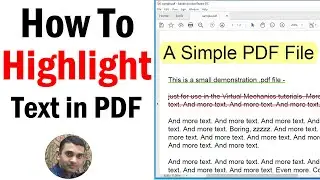 How To Highlight Text In PDF |  How To Highlight Text in Acrobat Reader DC