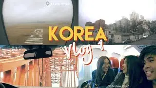 KOREA TRAVEL VLOG 1: Airport OOTD, KLOOK & AIRBNB Experience