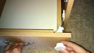 Скрытый магнитный замок от детей