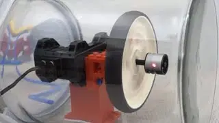 Do Lego Wheels Spin FASTER in Vacuum?