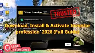 Download, Install & Activate Inventor 2026 (Full Guide)
