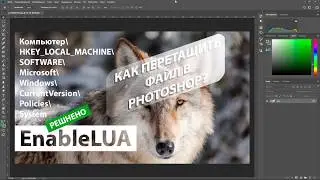 [РЕШЕНО] НЕ ПЕРЕМЕЩАЕТСЯ КАРТИНКА ИЗ ПРОВОДНИКА В PHOTOSHOP?