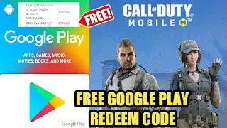 FREE REDEEM CODE GOOGLE PLAY STORE 2021 | HOW TO GET FREE GOOGLE PLAY REDEEM CODE 2021 CODM SEASON 9