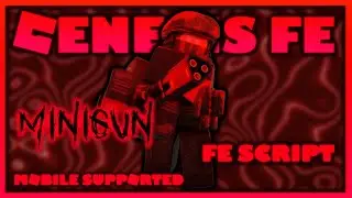 ROBLOX FE MINIGUN SCRIPT | MOBILE SUPPORTED | FLING | R6 & R15 | FREE | DA HOOD SUPPORT | GENESIS FE