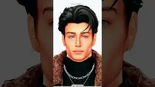 Made this sim using sims4 custom content but now I can’t think of a name for him. Help please🥹