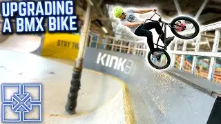 Upgrading A Complete BMX Bike Ep 2 - WILD FIRST RIDE!