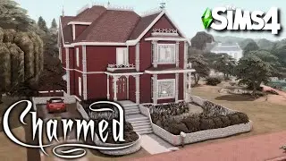 (Updated Version Aviable!) Halliwell Manor |Speed Build| NoCC (Sims 4)