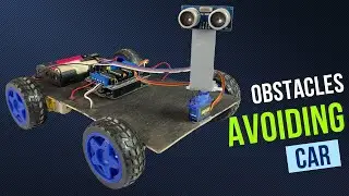How to make obstacles avoiding car || obstacles avoiding robot 