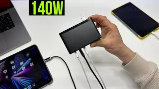 The Best Apple 140W PD Charger Replacement: Baseus 3-Port GaN Charger Fully Tested with MacBook 16