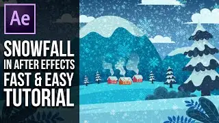 Tutorial: Realistic Snowfall Effect in Adobe After Effects (Trapcode Particular)