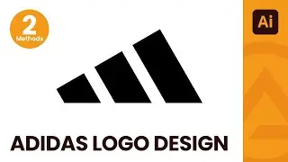 Adidas Logo Design | 2 Methods in Adobe Illustrator 