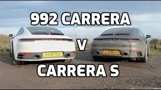 Porsche 992 Carrera v Carrera S head to head review 2020