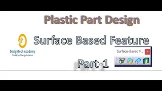Surface Based Feature-1 in CATIA video tutorial