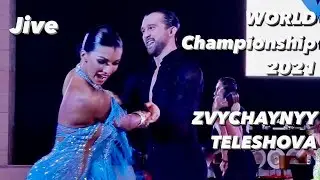 Pavel Zvychaynyy - Polina Teleshova | Jive | World Championship 2021 | Professional Latin WDO