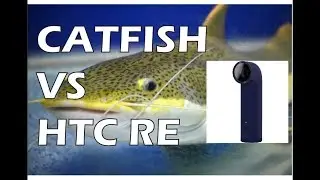 Htc Re underwater camera Test and Catfish Science