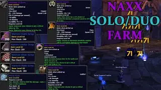 Naxx Solo/Duo Mage Farm Guide (Potential of 1000+ Gold per Hour)
