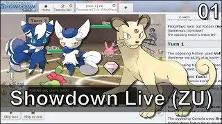 Pokemon Showdown Live: Covet Gem Persian & Meowstic (F) Sweep - ZU