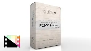 FCPX Paper - Professional Paper Graphics for Final Cut Pro - Pixel Film Studios