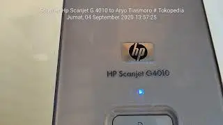 Scanner Hp Scanjet. G4010 platbed bisa scan klise