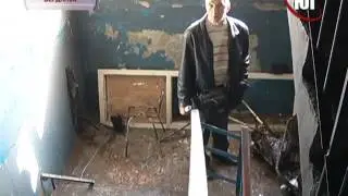 На восьмом этаже жилого дома пылала подсобка