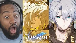 Genshin Fan Reacts to Honkai Star Rail Characters & Trailers (Part 6)