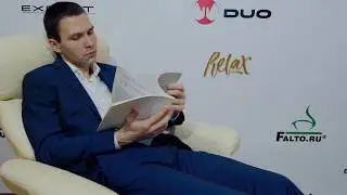 Кожаное кресло-реклайнер с механизмом качания Relax Master