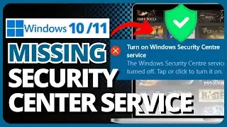 How To Fix Windows Security Center Service Is Turned Off Or Missing In Windows 11/10 (2023)