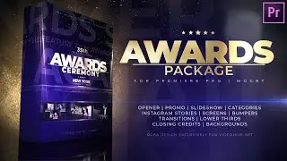 Awards Ceremony Pack for Adobe Premiere Pro | MOGRT