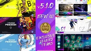 [v5.1.0] Pro Platinum Patch | PES 2021 Mobile | Licensed Teams | Exclusive Legend Teams |