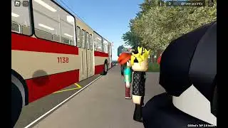 ПОВ : Я ВОДИТЕЛЬ ТРОЛЛЕЙБУСА В ROBLOX слив