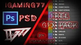 FREE GFX PACK (PHOTOSHOP) (I GAMING77)