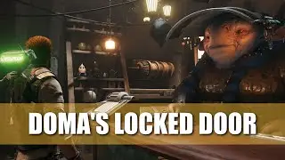 What is behind the locked door in Doma's Shop on Koboh   Jedi Survivor