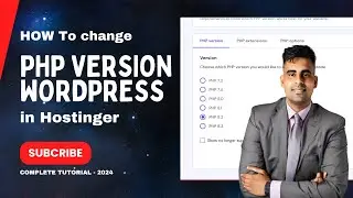 How To update PHP Version in Hostinger (2024)