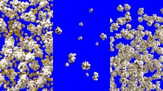 Popcorn Green Screen | Falling Popcorn | Everything Green Screen
