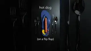 bone app the teeth 😌 #epiccommercial #videographer #videography #hotdog #flipflops