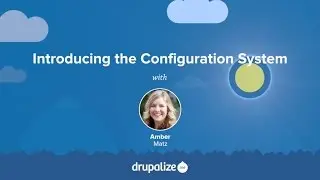 Introducing Drupal 8's Configuration System