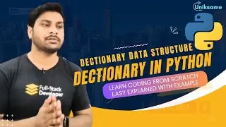 Python dictionary explained | learn data structure #coding