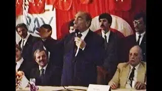 Alparslan TÜRKEŞ'in Hoca Ahmet Yesevi ziyareti
