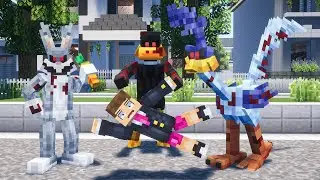 TODOS OS LOONEY TUNES.EXE NO MINECRAFT !! ( CREEPYPASTA )