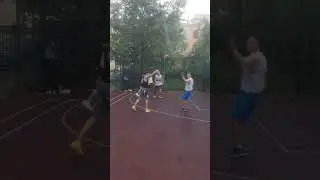 Даже сильный дождь ☔️ для игр 🏀 не помеха!