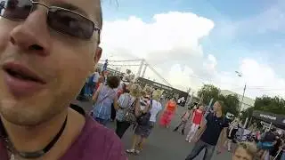ПАРК ГОРЬКОГО В МОСКВЕ, КРАСОТА, СПОРТ В МАССЫ,