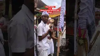 Mecaru, Piodolan Lan Ngadegan Jro Mangku 