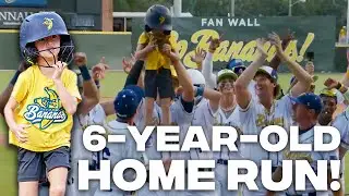 How This Six-Year Old Hit a Home Run for The Savannah Bananas