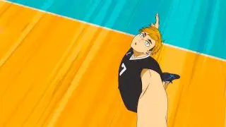 Haikyuu!! S4E22 (Atsumu Miya Serve)