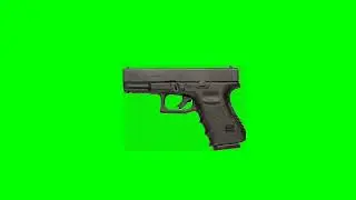 gun green screen effect